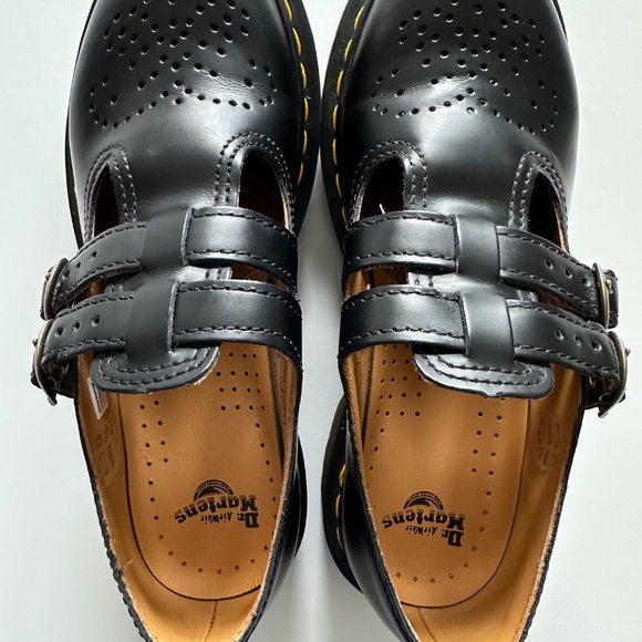 Dr. Martens Black Mary Jane Shoes - Picture 4 of 10